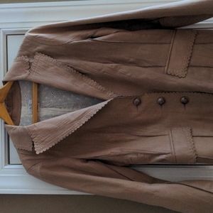 Cache leather jacket, size 12